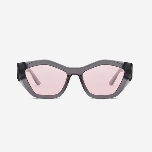 Angular bevel cutting Acetate  Women's Sunglasses21A8023